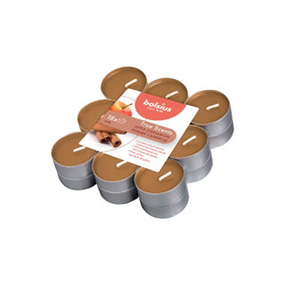 Afbeelding laden in galerijviewer, Bolsius geurtheelichten true scents appel-kaneel 18 stuks | 8 stuks
