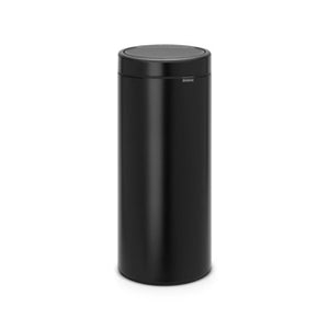 Brabantia touchbin afvalemmer met kunststof binnenemmer 30l mat zwart