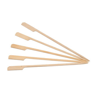 Afbeelding laden in galerijviewer, Eco-import bamboo cocktailprikkers 18 cm 50 stuks | 4 stuks
