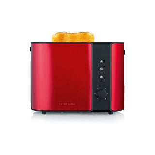Severin broodrooster automatisch 800w rood at 2217