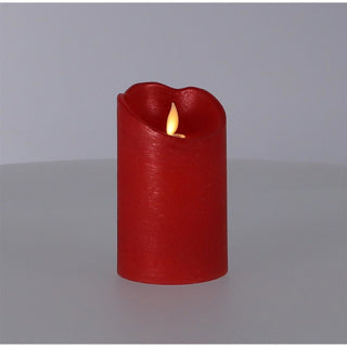 Afbeelding laden in galerijviewer, Kaemingk kerst led kaars dansvlam rood 12 cm
