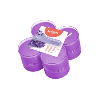 Afbeelding laden in galerijviewer, Bolsius maxilichten true scents lavendel 8 stuks | 6 stuks
