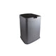 Sunware delta vuilniszakhouder 70 liter metaal zwart 45,5x39,5x57cm