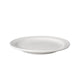 Bord 21 cm porcelein os wit | 6 stuks
