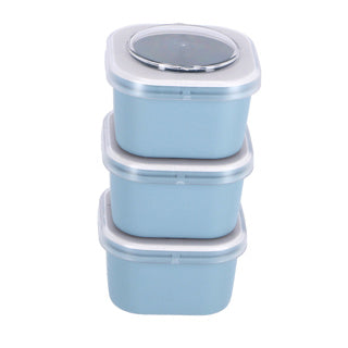 Afbeelding laden in galerijviewer, Sunware sigma lunchbakjes set van 3 blauw | 3 stuks

