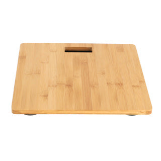 Afbeelding laden in galerijviewer, Bathroom solutions bamboe weegschaal 30 x 30 cm
