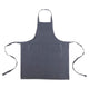 Linen more schort indi grey 75 x 90 cm | 2 stuks