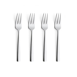 Amefa gebaksvorkjes moderno 4 stuks