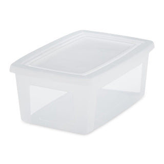 Iris opbergbak 11l 26.5x39.5x15.6 cm met deksel | 2 stuks