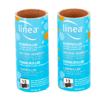 Afbeelding laden in galerijviewer, Linea kleefborstel voor pluizen + 2 reserverollen
