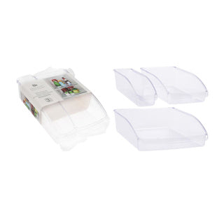 Afbeelding laden in galerijviewer, Excellent houseware koelkast opbergbakken 3-delig | 2 stuks
