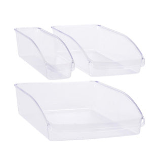 Afbeelding laden in galerijviewer, Excellent houseware koelkast opbergbakken 3-delig | 2 stuks

