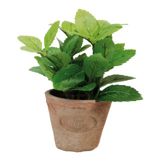 Esschert design kunstplant munt in pot | 3 stuks