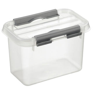 Afbeelding laden in galerijviewer, Sunware q-line opbergbox 0.8l transparant | 2 stuks
