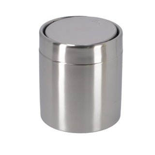 Afbeelding laden in galerijviewer, Eko tafelafvalbak fandy 1.5l - zilver | 2 stuks
