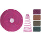 Wierrookspiraal met citronella 22 cm 4 assorti | 6 stuks