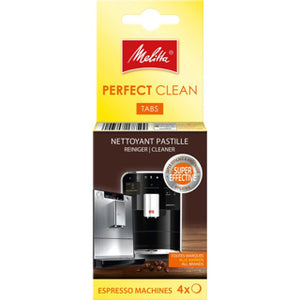 Melitta perfect clean voor koffie espressomachines (4 stuks)