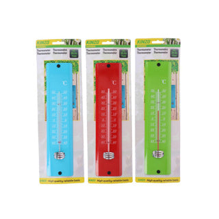 Afbeelding laden in galerijviewer, Kinzo thermometer 29,5x7x2 assorti kleur
