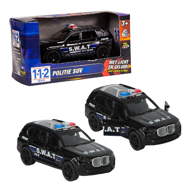 Afbeelding laden in galerijviewer, 112 s.w.a.t. auto 1:36 met licht en geluid

