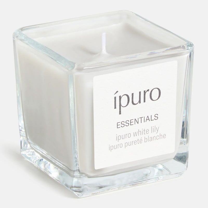 Afbeelding laden in galerijviewer, Ipuro geurkaars white lily 125gr.
