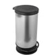 Rotho paso pedaalemmer 30l zilver metallic
