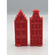 Vos decorations huisje geur grapefruit set a 2