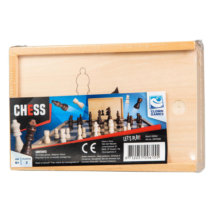Afbeelding laden in galerijviewer, Clown games schaakstukken hout, 32dlg.
