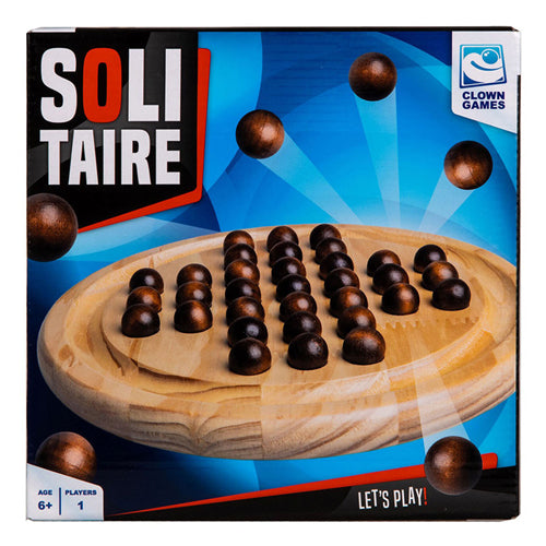 Afbeelding laden in galerijviewer, Clown games solitaire hout bordspel
