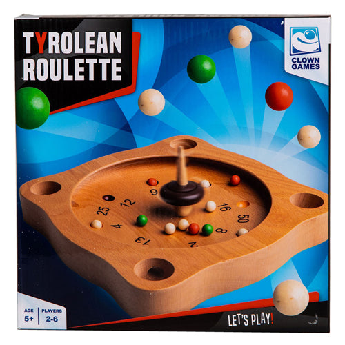 Afbeelding laden in galerijviewer, Clown games tiroler roulette houten bordspel
