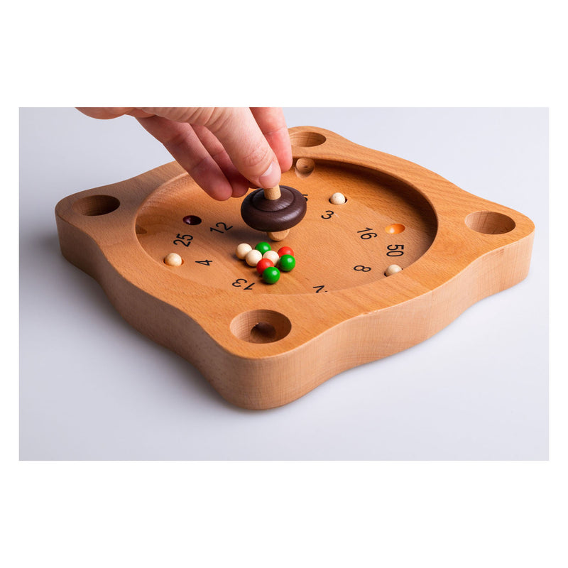 Afbeelding laden in galerijviewer, Clown games tiroler roulette houten bordspel
