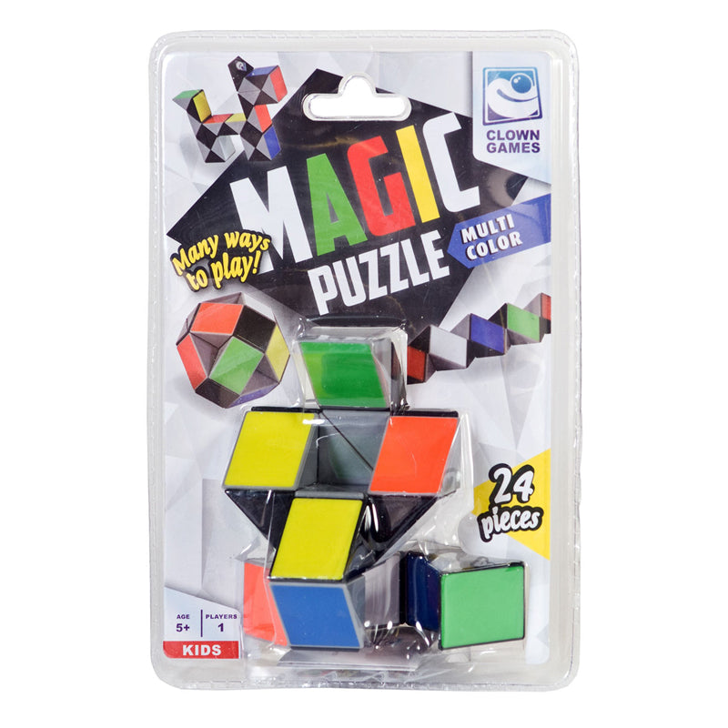 Afbeelding laden in galerijviewer, Magic puzzle clown kleur
