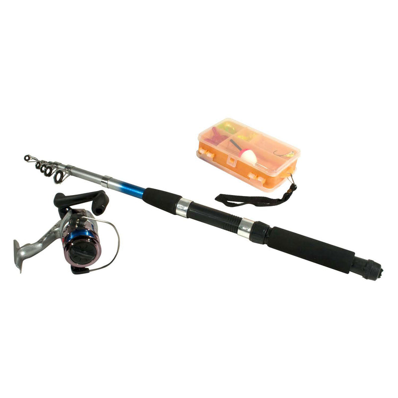 Afbeelding laden in galerijviewer, Game on fishing tele werphengel met accessoires, 2,10m
