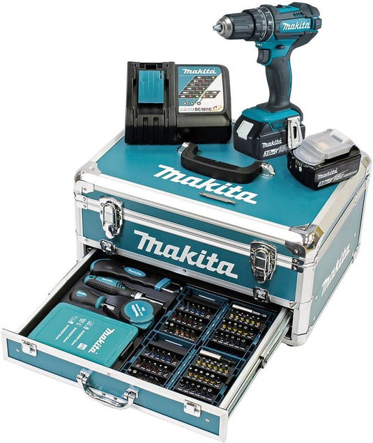 Makita dhp482rfx9 - accu‑klopboorschroevendraaier