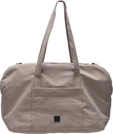 Designed by lotte bundu draagtas hond - hondentas - voor kleine honden - stevige bodem - beige - 48x23x33 cm