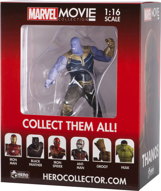 Eaglemoss collections marvel movie 1:16 figuurs - thanos (special) 18 cm