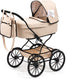 Bayer design klassieke beige poppenwagen