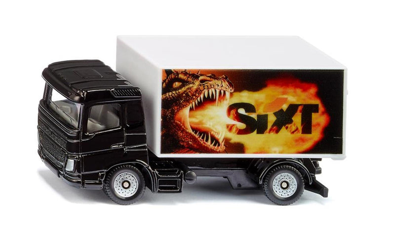 Afbeelding laden in galerijviewer, Siku vrachtwagen met gesloten opbouw sixt 1:87 nr 1107
