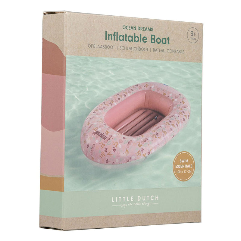 Afbeelding laden in galerijviewer, Little dutch ocean dreams boot roze, 100x67cm
