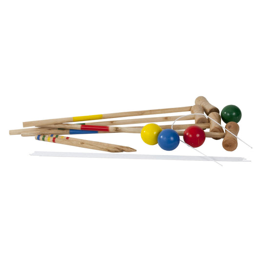 Outdoor play houten croquet