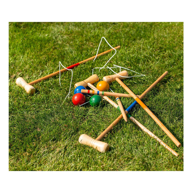 Afbeelding laden in galerijviewer, Outdoor play houten croquet
