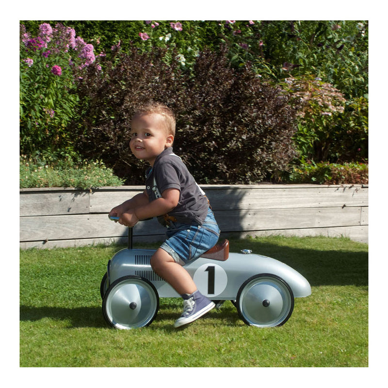 Afbeelding laden in galerijviewer, Retro roller loopauto jean
