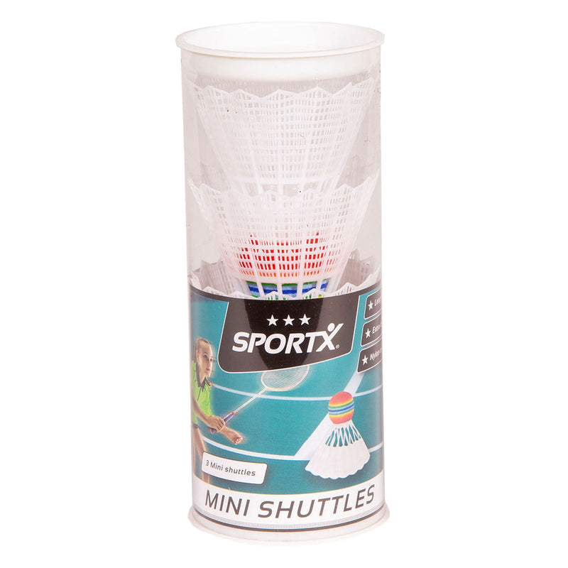 Afbeelding laden in galerijviewer, Sportx mini badminton shuttles in koker, 3st.
