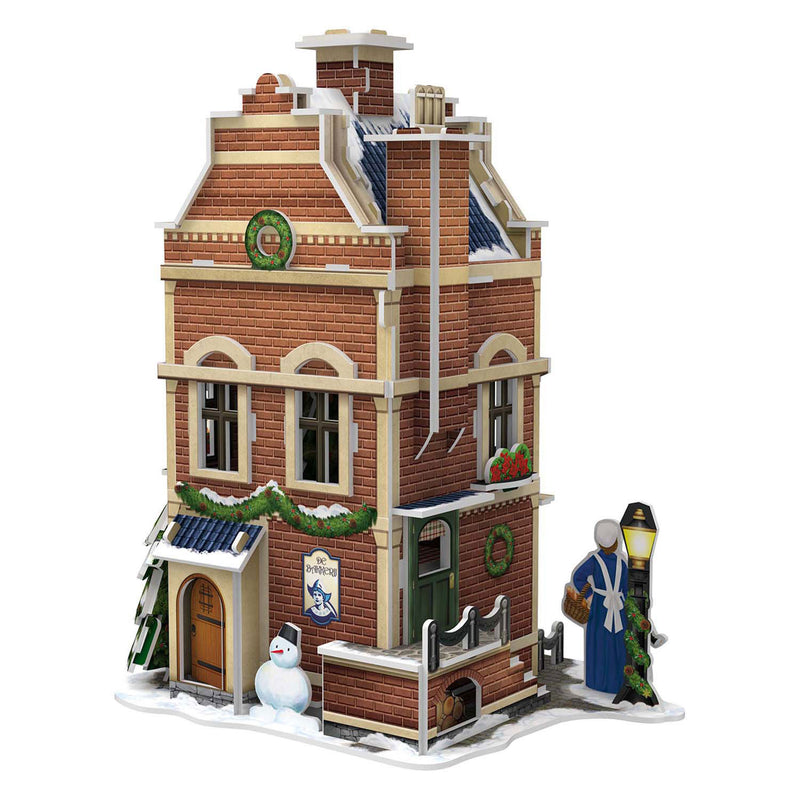 Afbeelding laden in galerijviewer, Cubic fun 3d puzzel hollanse bakkerij met led verlichting - 65st.
