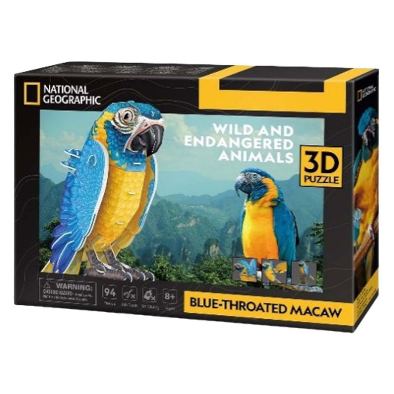 Afbeelding laden in galerijviewer, Cubic fun 3d puzzel national geographic ara, 94st.

