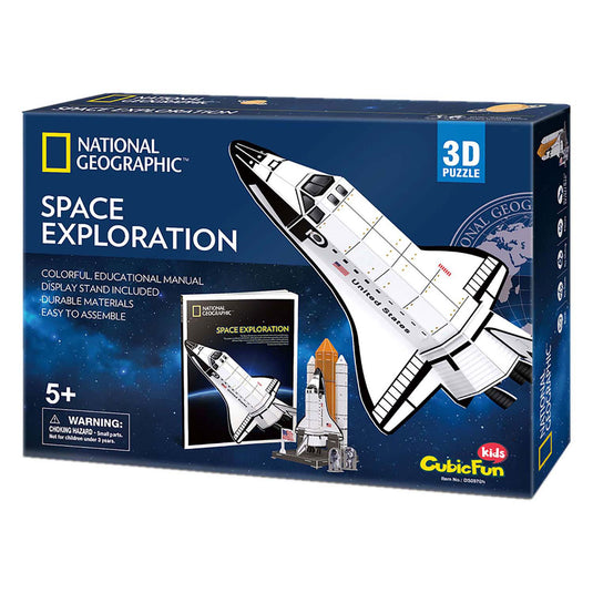 Cubic fun 3d puzzel national geographic ruimte ontdekken