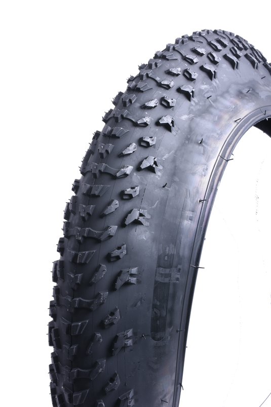 Diverse buitenband 20x4.00 zwart | fatbike enduro