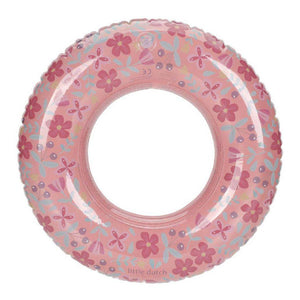 Little dutch pink flower zwemring, 50cm