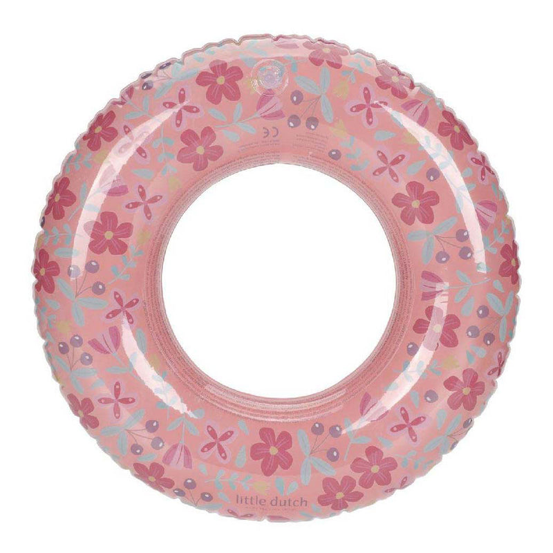 Afbeelding laden in galerijviewer, Little dutch pink flower zwemring, 50cm
