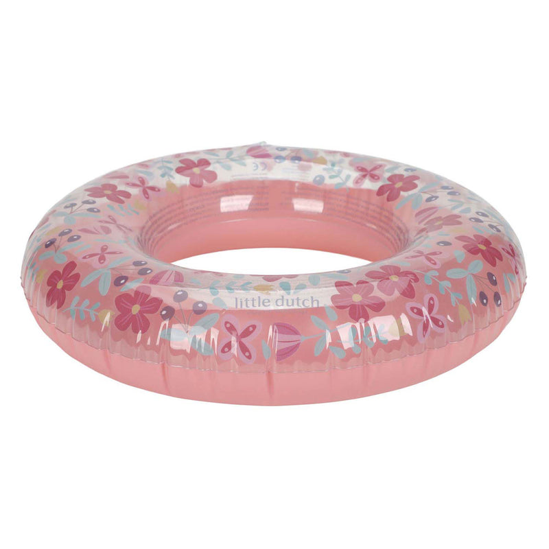 Afbeelding laden in galerijviewer, Little dutch pink flower zwemring, 50cm
