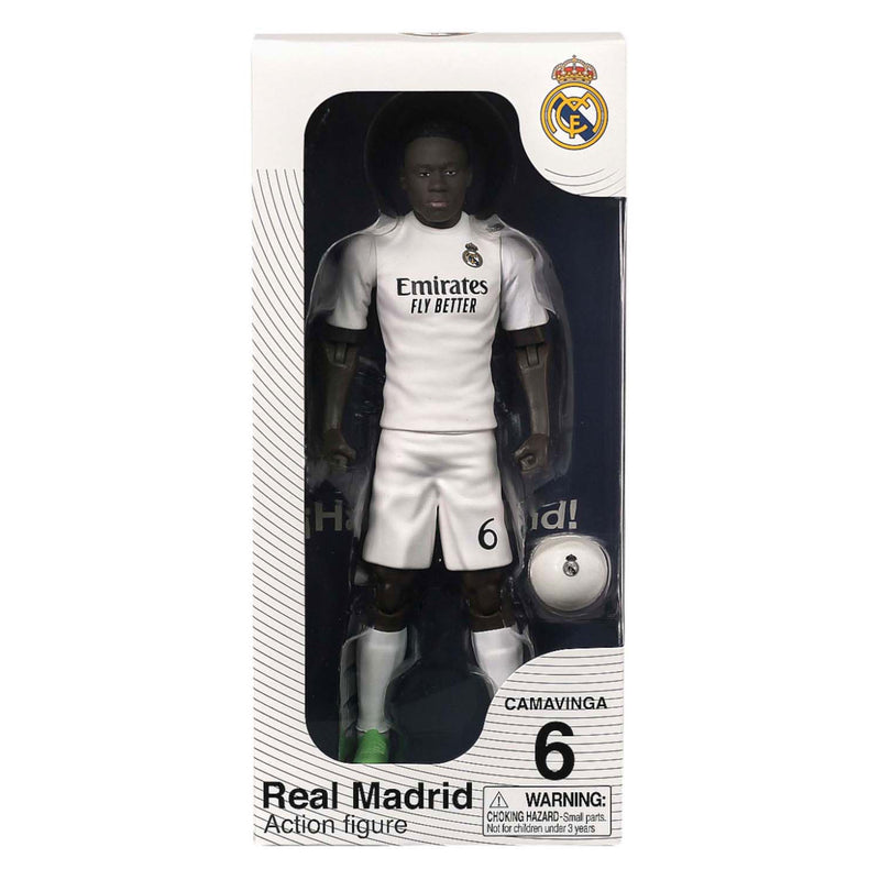 Afbeelding laden in galerijviewer, Sockers voetbalfiguur real madrid eduardo camavinga, 20cm
